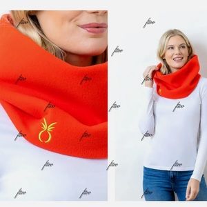 Dudley Stephen’s neck scarf